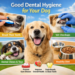 dental hygiene graphic for dogs