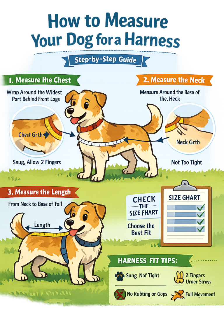 How to Measure Your Dog for a Harness: A Simple Step-by-Step Guide