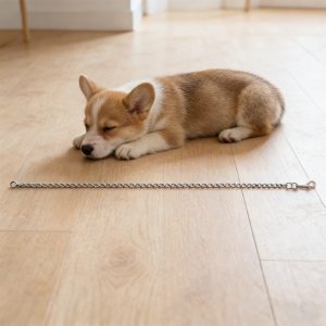 4mm 105cm Metal Pet Dog Leash Lead Chain Dog Lead Safety Chain